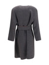 wool and cashmere belted coat