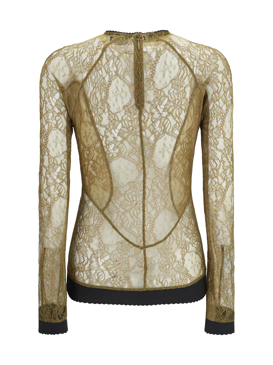 THE ATTICO 42 olive top