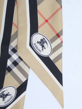 BURBERRY OS silk twill ribbon
