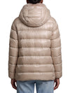 ultralight down jacket with faux fur