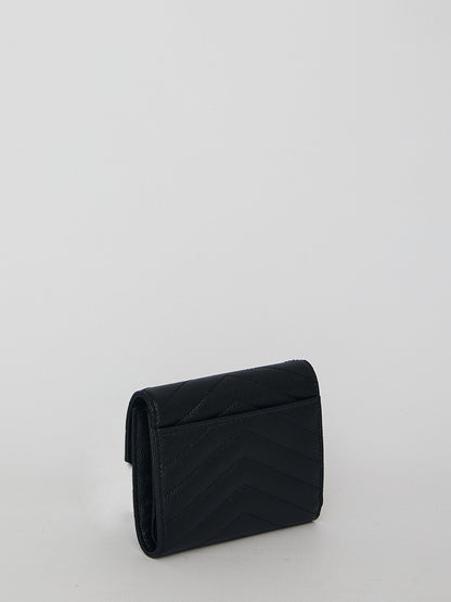 SAINT LAURENT OS monogram wallet