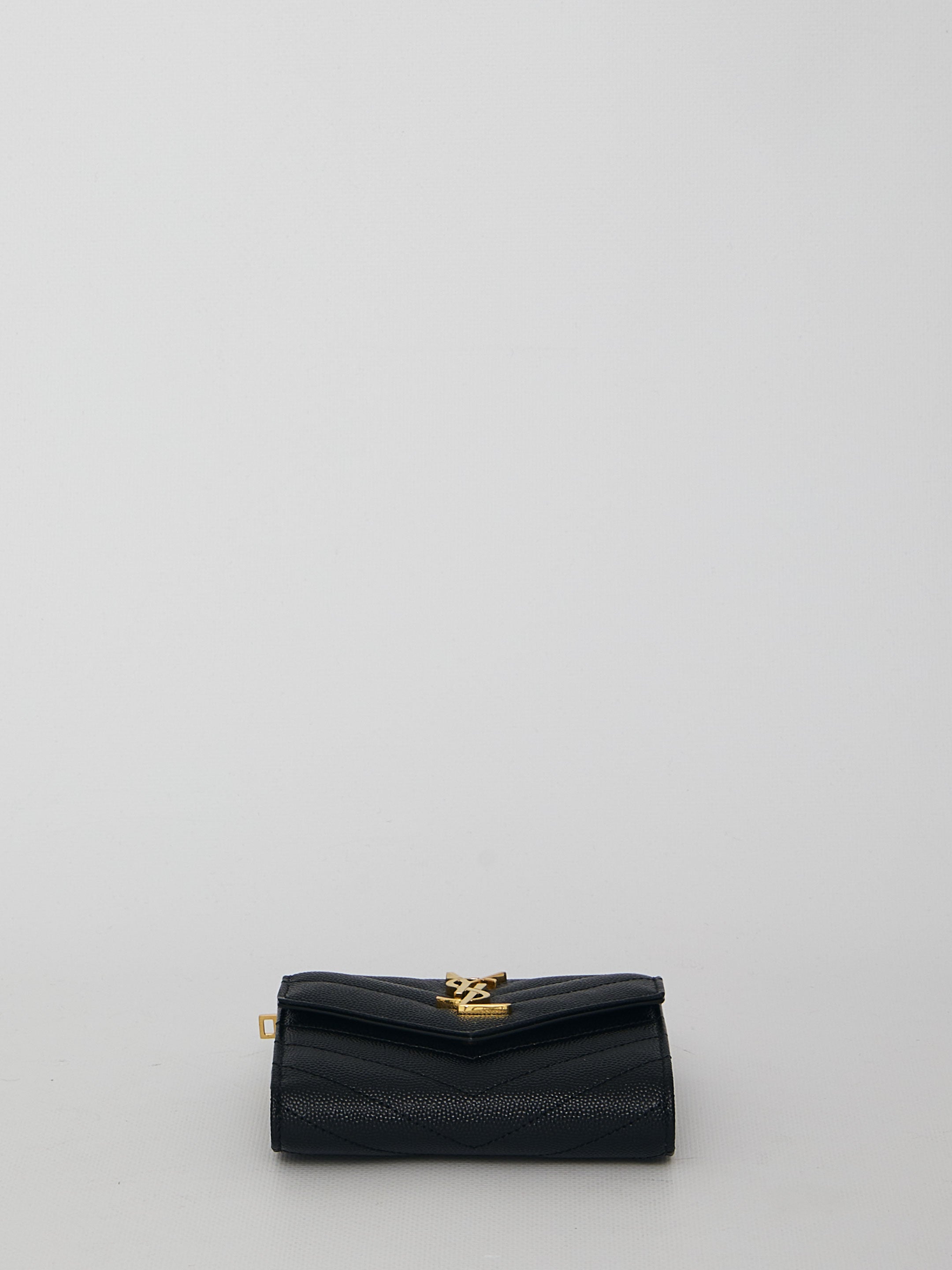 SAINT LAURENT OS monogram wallet