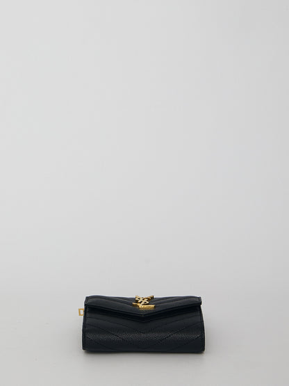 SAINT LAURENT OS monogram wallet