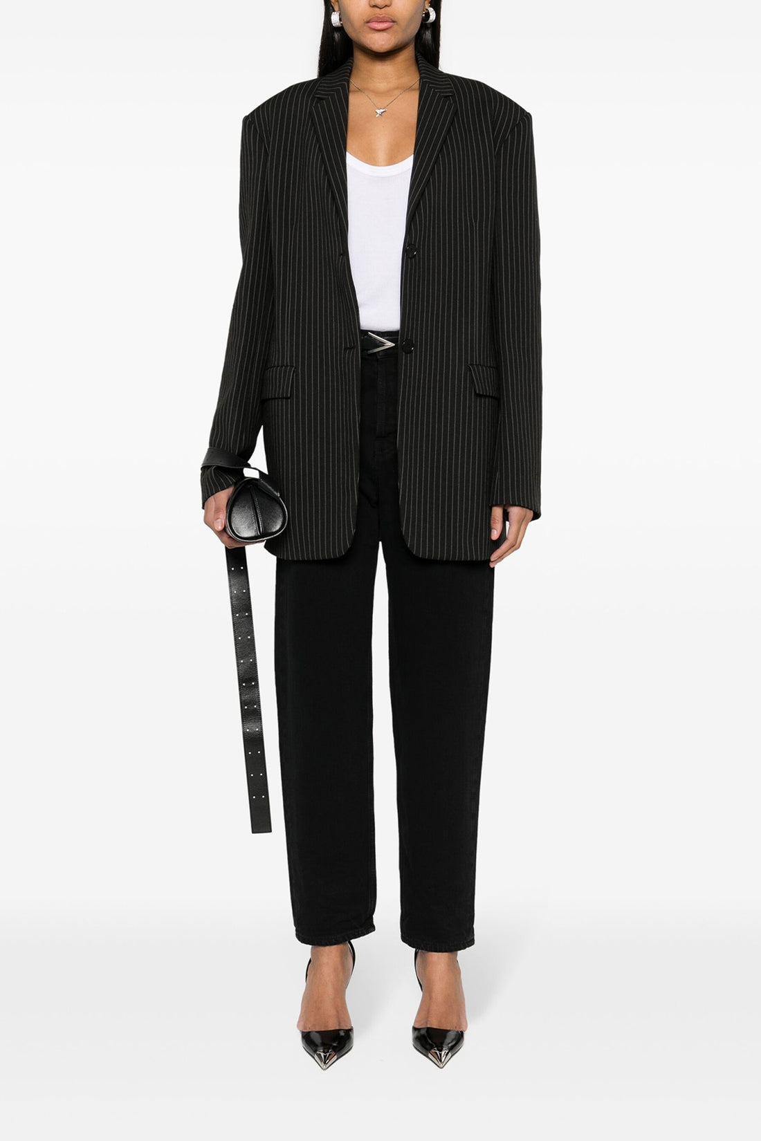 SAINT LAURENT 29 vanessa cotton denim jeans