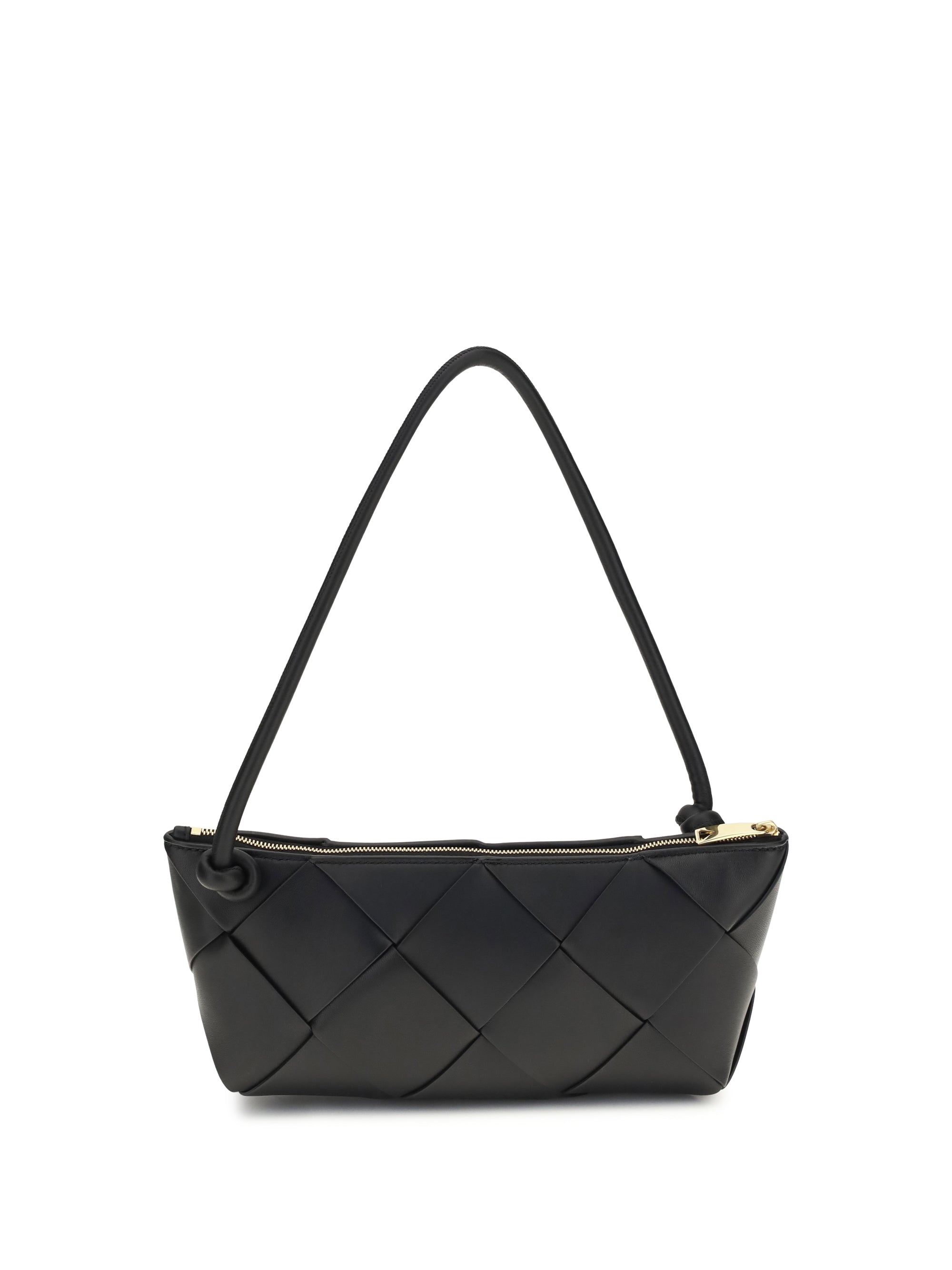 woven leather clutch