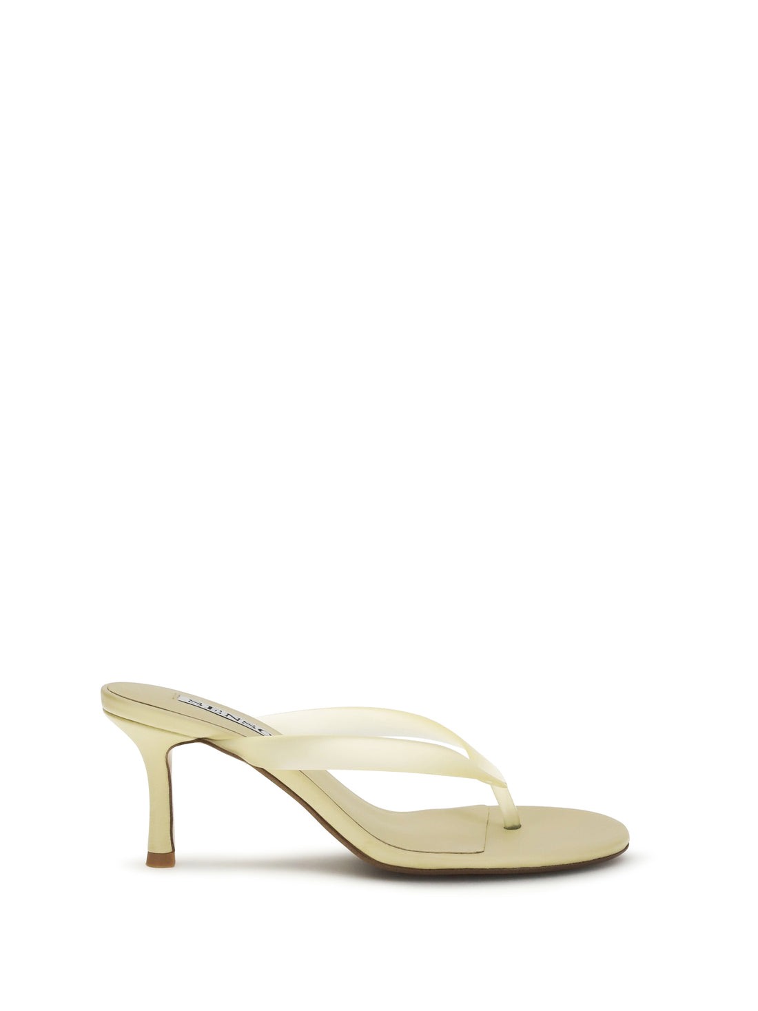SENSO 38 flowe leather and rubber heeled sandals