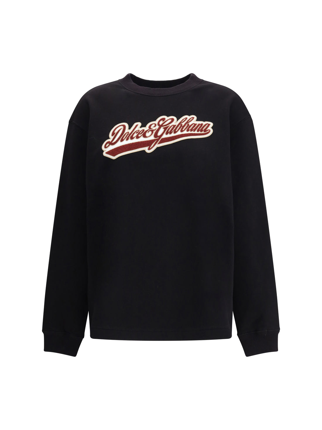 DOLCE &amp; GABBANA 40 cotton sweatshirt with patch 