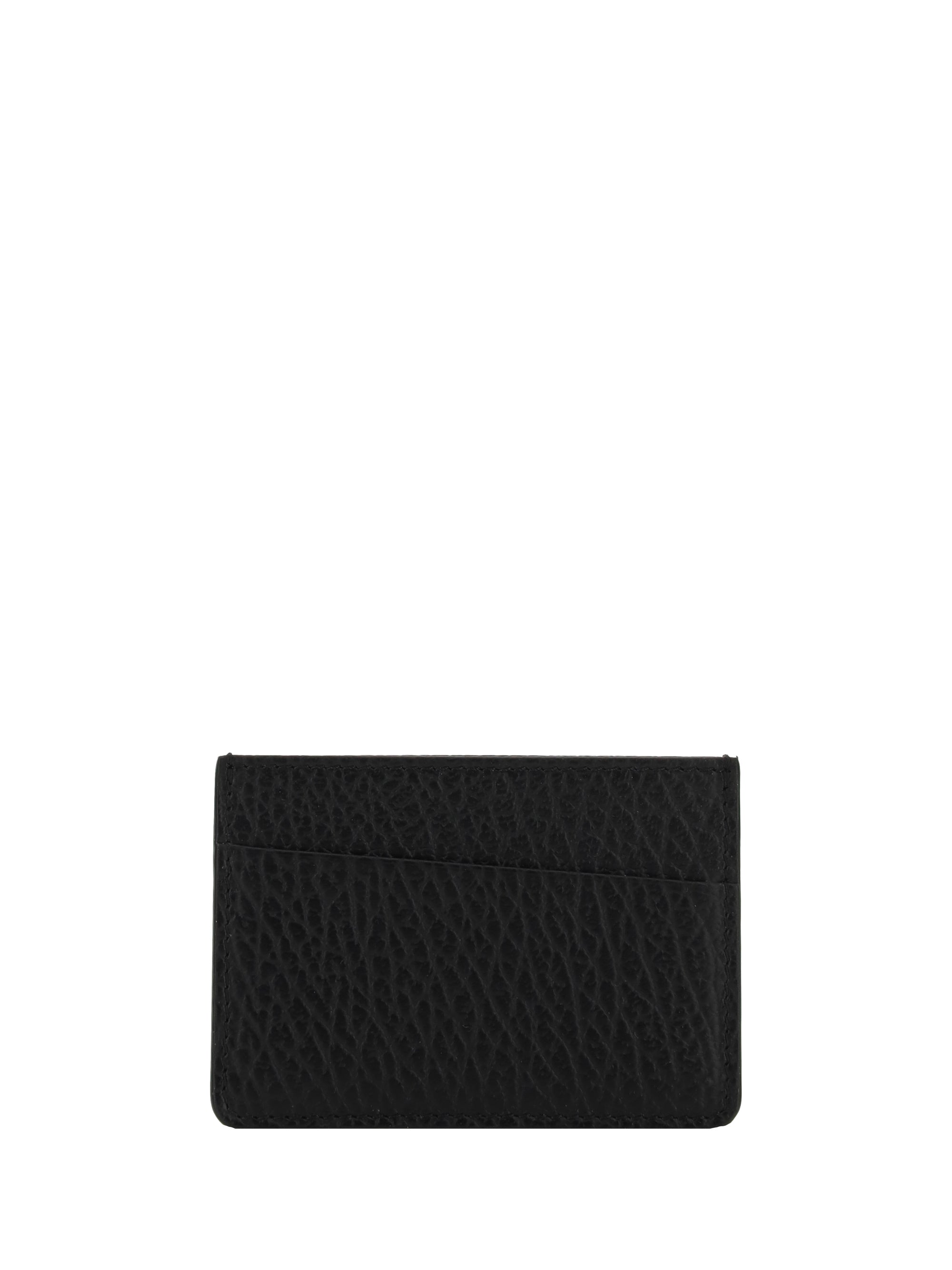 card holder with stitching