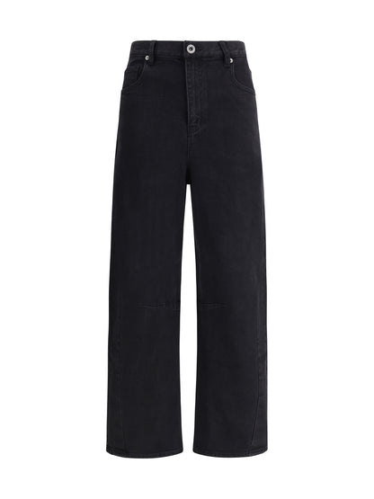 SELF-PORTRAIT 26 barrel leg jeans