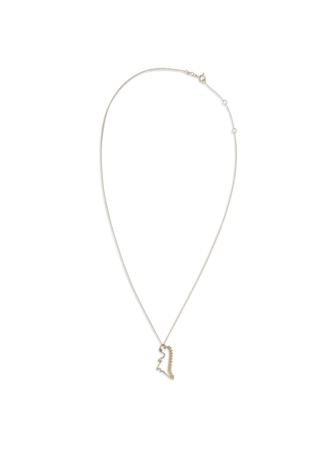 ALIITA OS dino esmeralda necklace