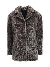 SALVATORE SANTORO 40 spotted patterned fur jacket