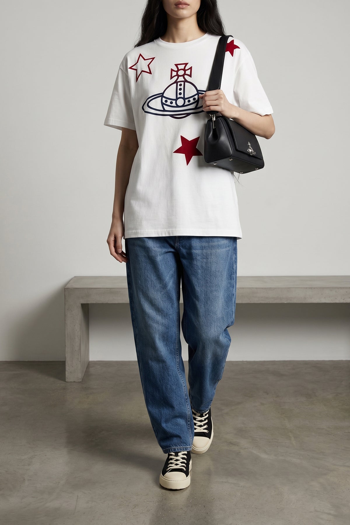 high-top plimsoll cotton canvas sneakers