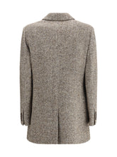 BRUNELLO CUCINELLI 42 virgin wool and silk mélange jacket