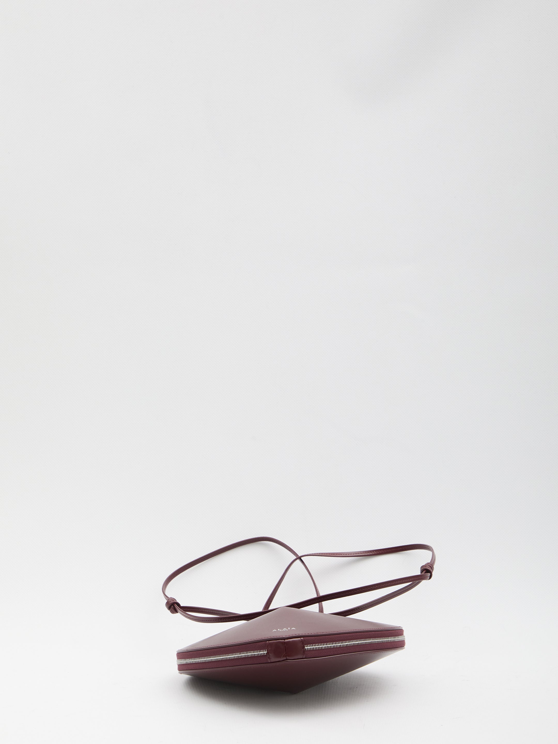 ALAIA OS le coeur red bag