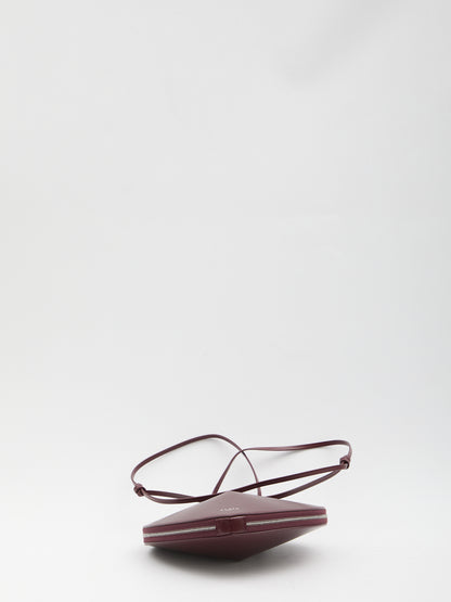 ALAIA OS le coeur red bag