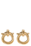gancini torchon (s) metal earrings