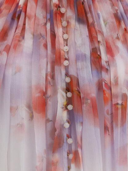 ZIMMERMANN 0 floral print crush blouse