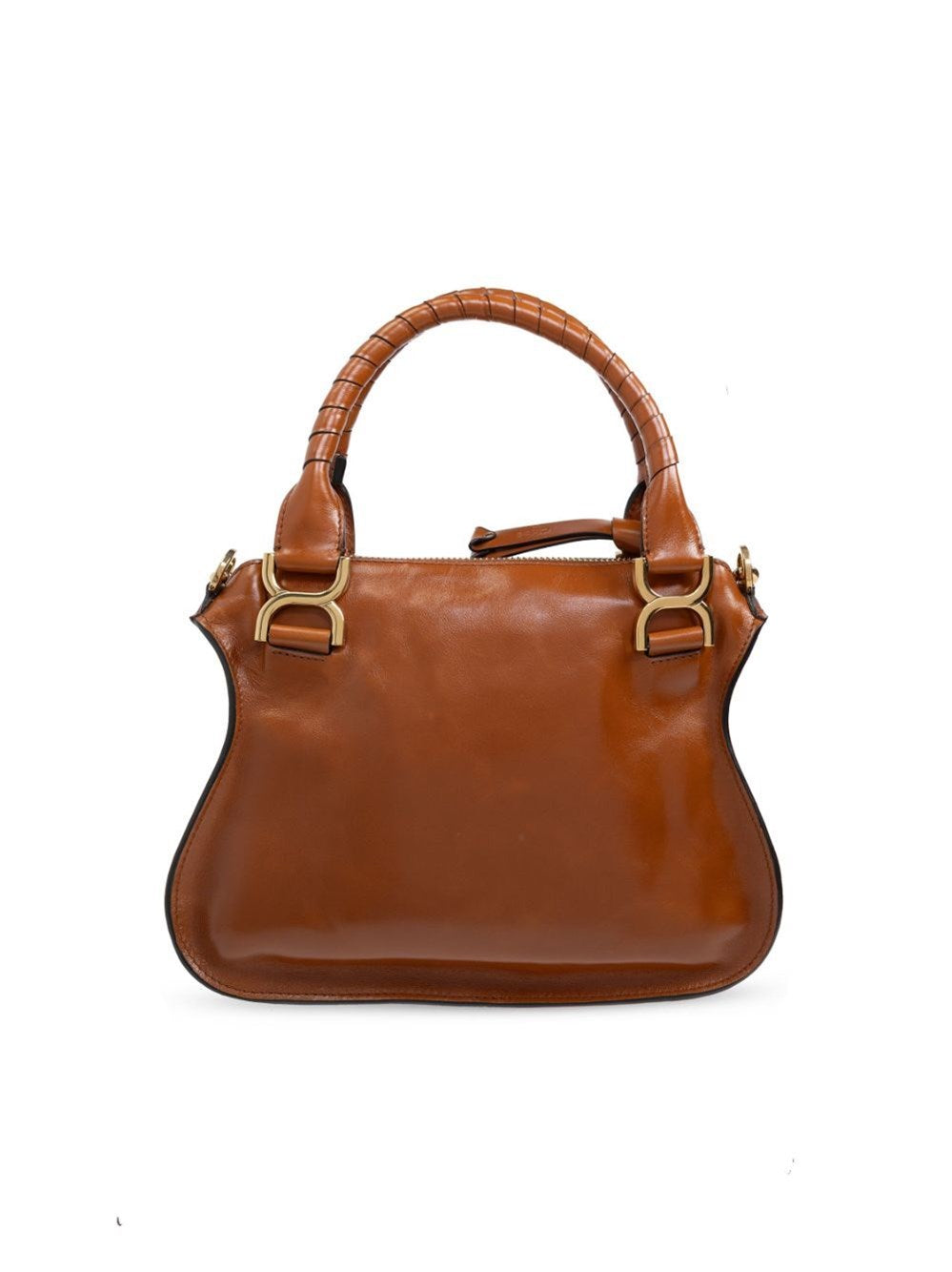 small marcie bag in shiny leather