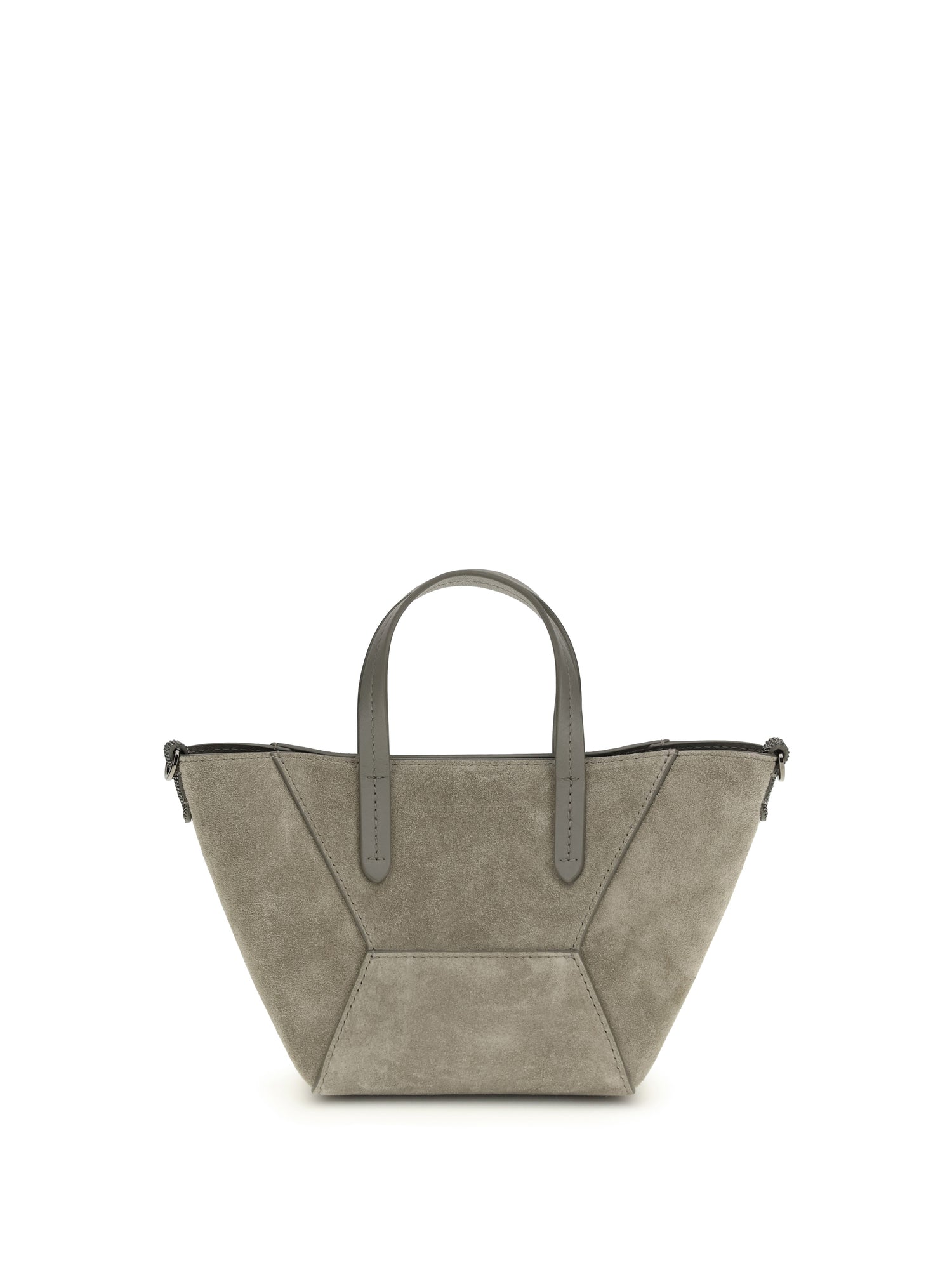 BRUNELLO CUCINELLI OS suede shoulder bag