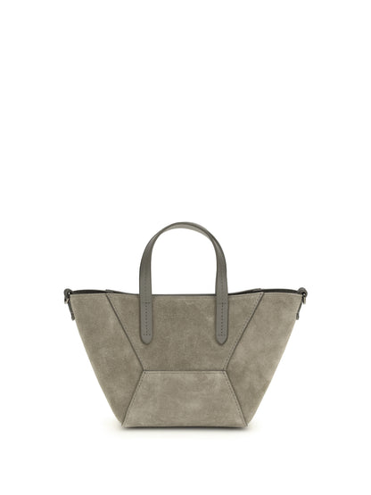 BRUNELLO CUCINELLI OS suede shoulder bag