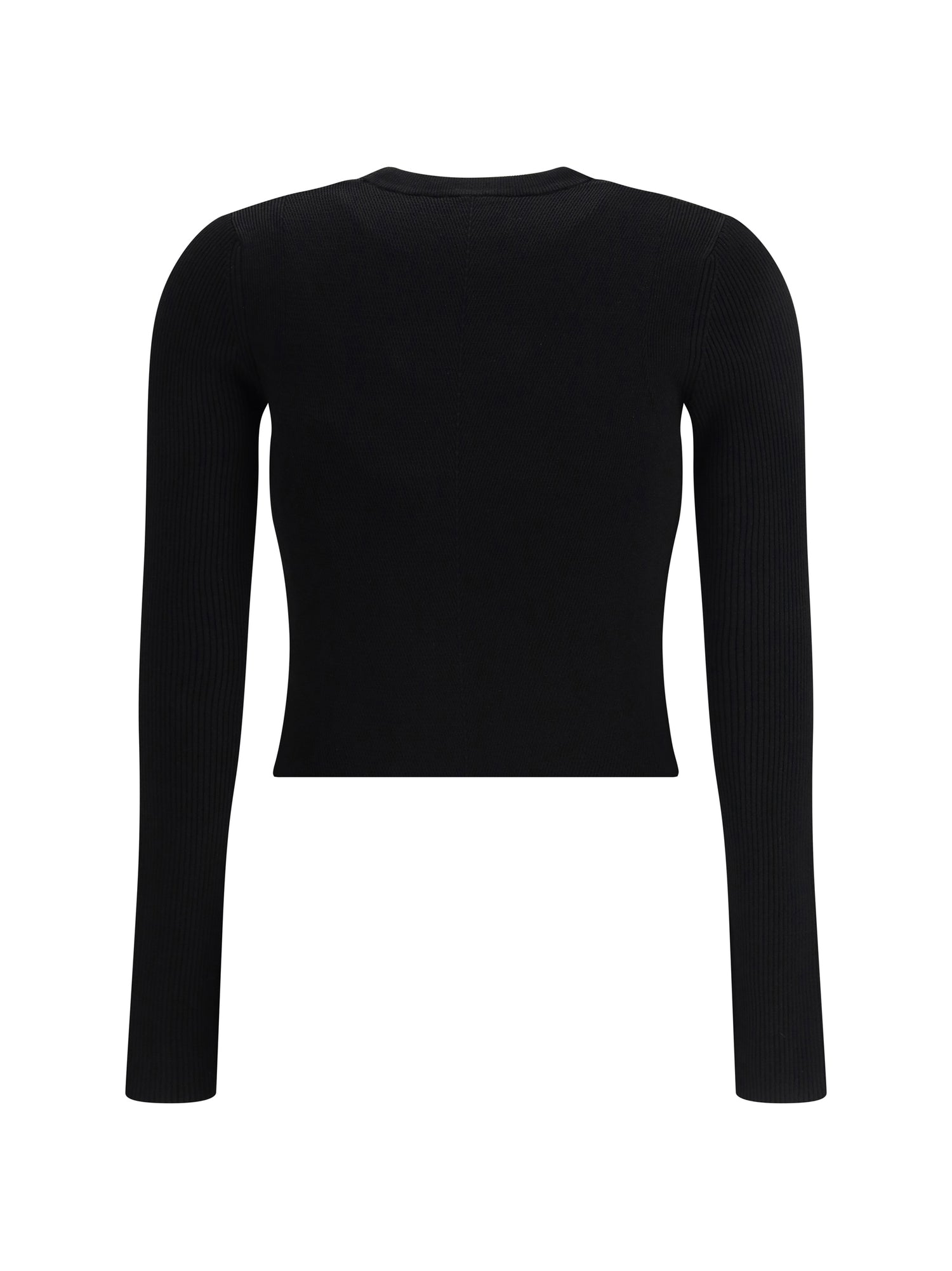 DIESEL M ribbed viscose top with oval d