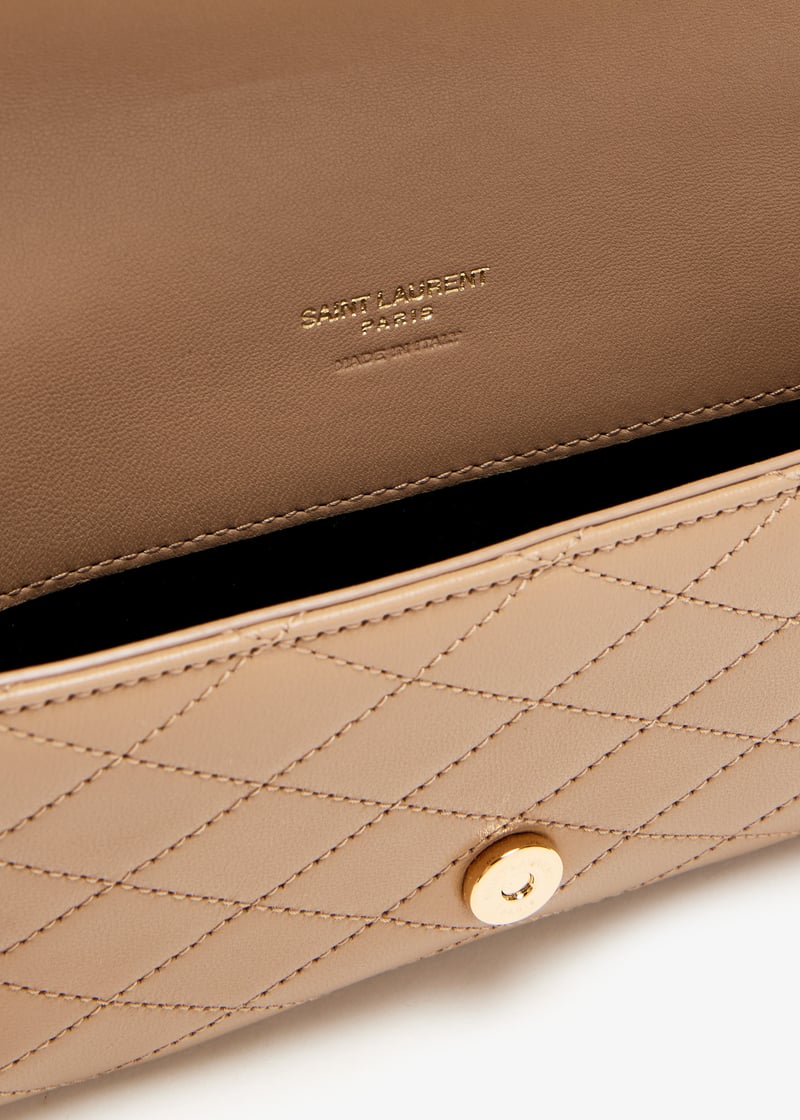 Gaby Chain Leather Phone Holder