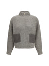 lurex bouclé yarn sweater
