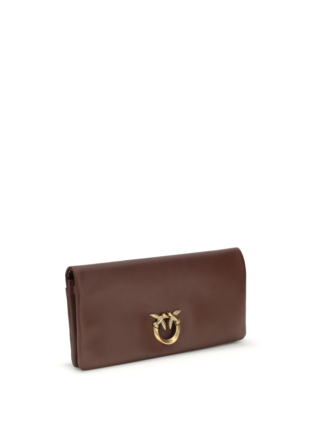 PINKO OS love medium clutch bag