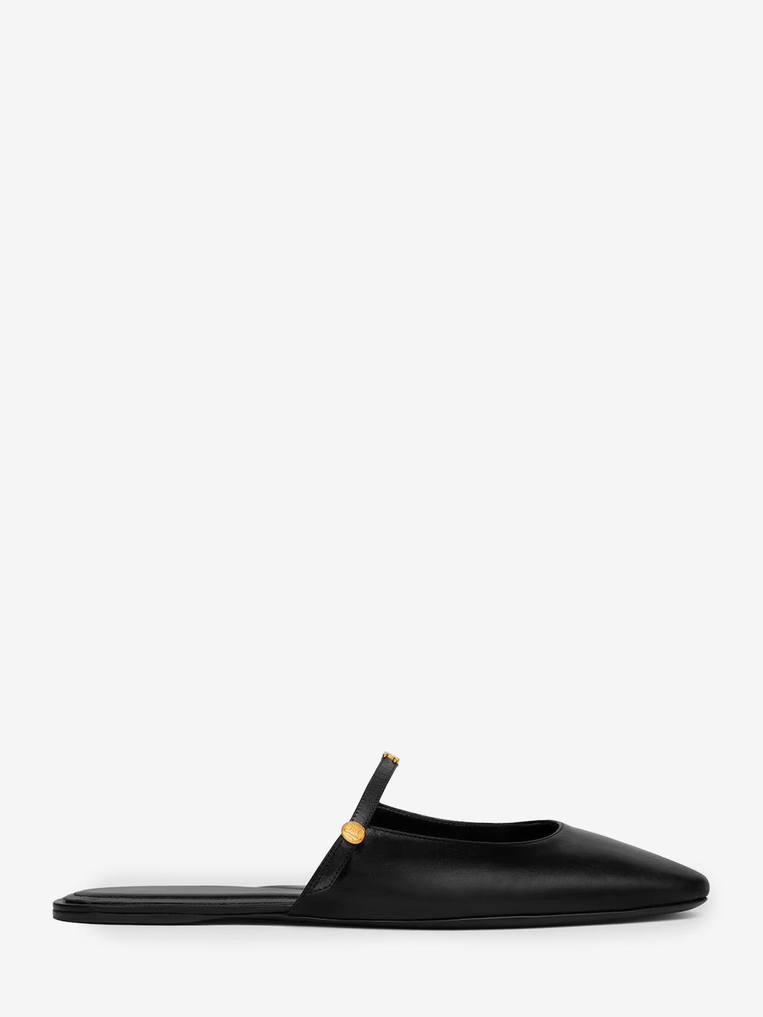 CELINE 36 macaron goat leather mules