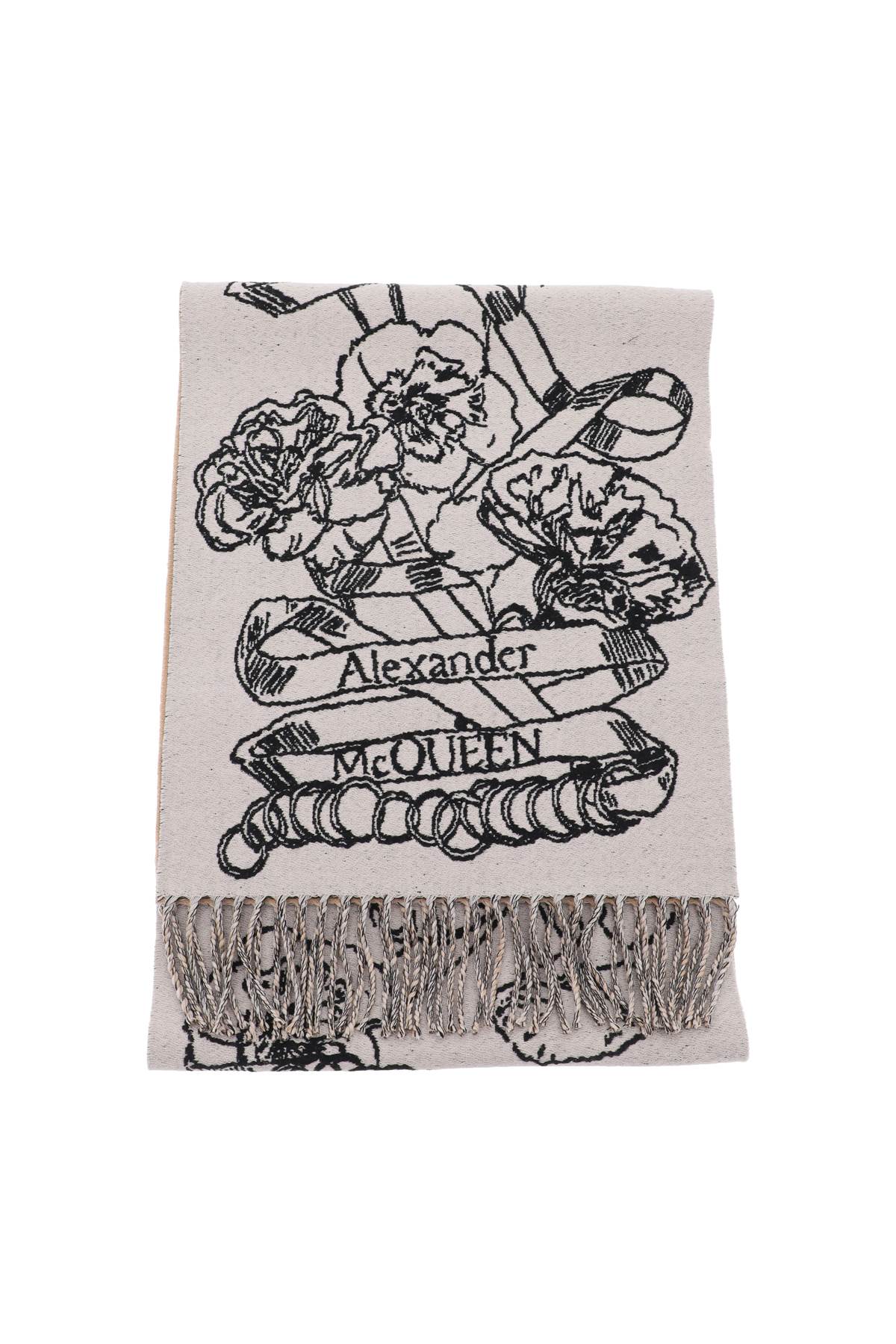 wool reversibile scarf