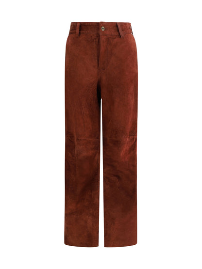 SALVATORE SANTORO 42 suede pants