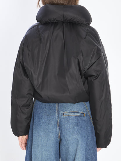 ALAIA 36 padded bomber jacket in taffetà 