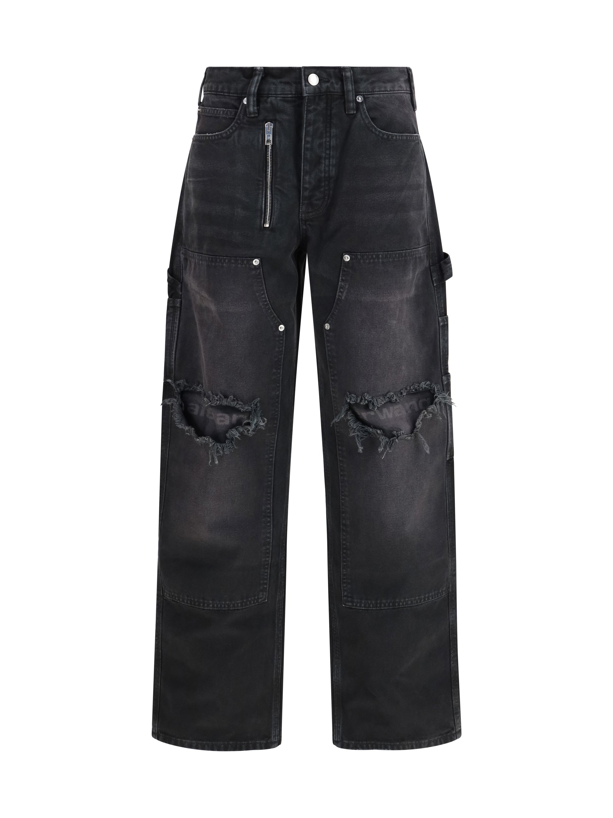 zip carpenter pants