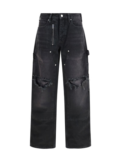zip carpenter pants