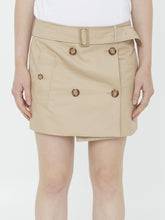 BURBERRY 6 trench miniskirt