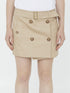 BURBERRY 6 trench miniskirt
