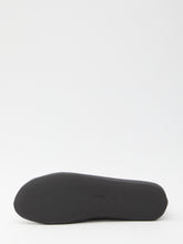 THE ROW 39 stella leather and shearling slipper