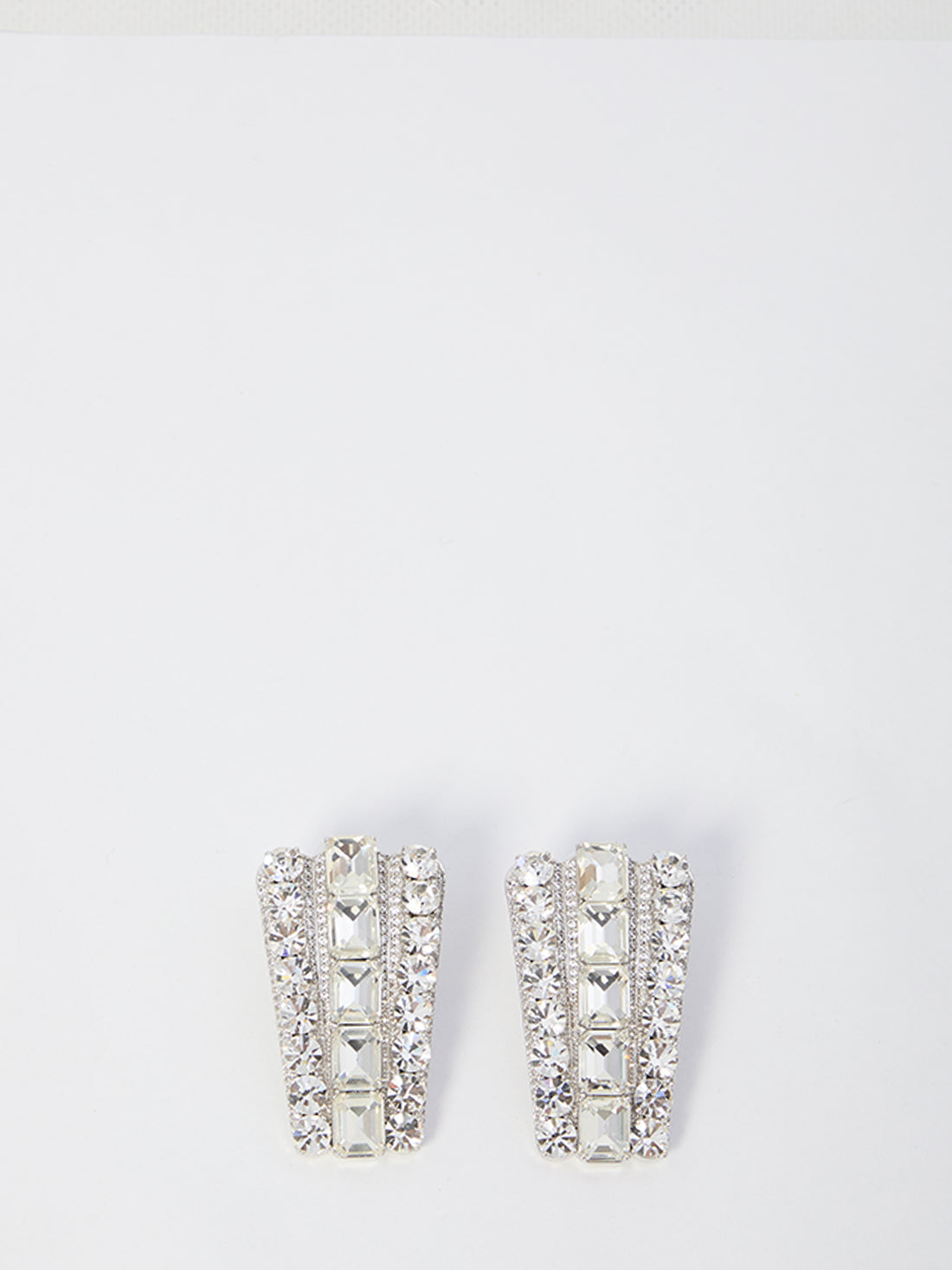 SELF PORTRAIT OS multi crystals earrings