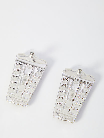 SELF PORTRAIT OS multi crystals earrings