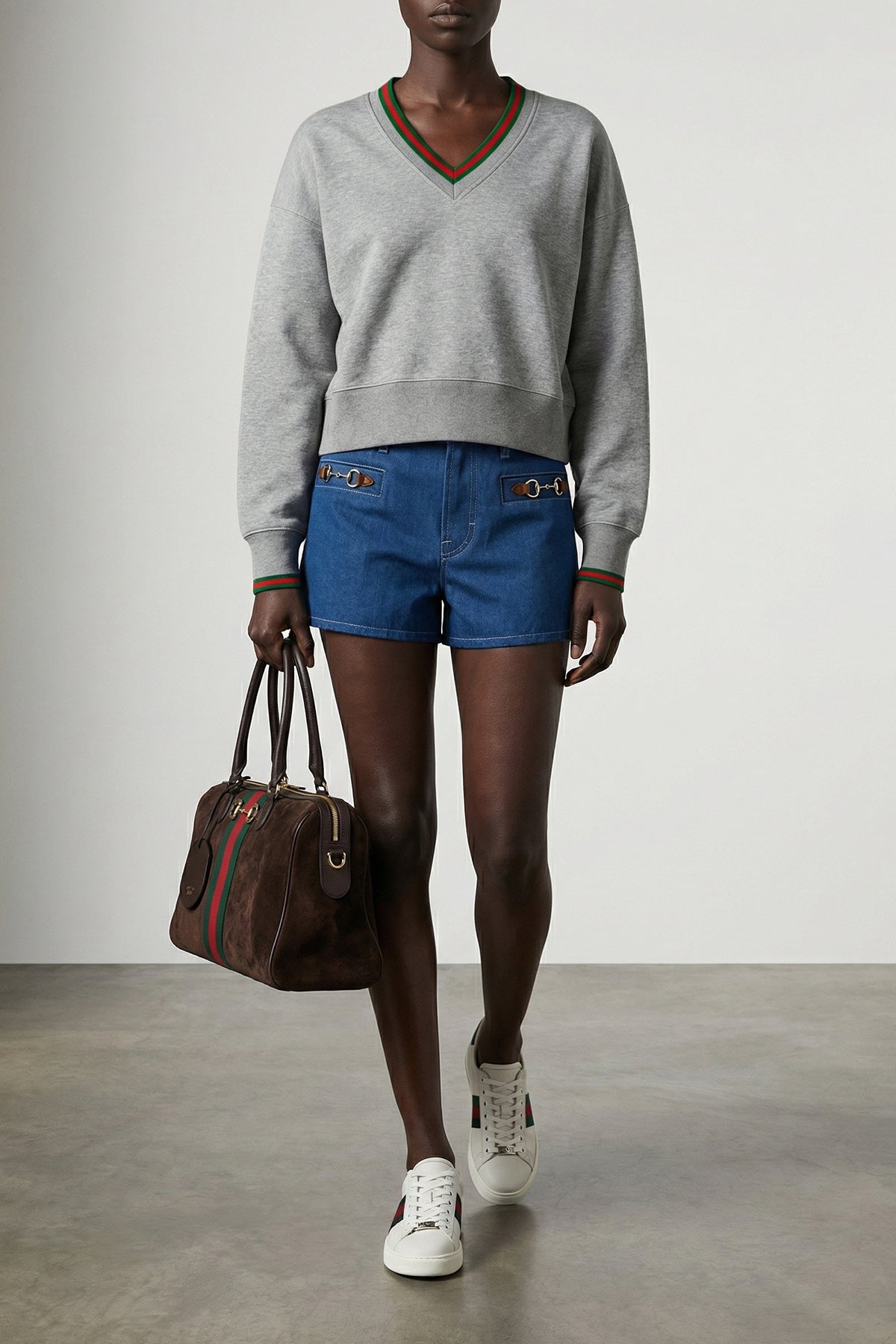 Gucci Ace Leather Sneakers | Modecraze – MODECRAZE