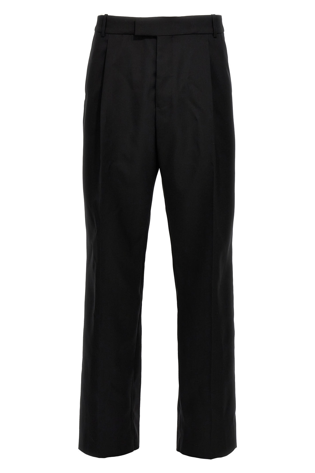 MCQUEEN 50 wool gabardine trousers