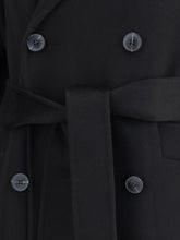 DYNAMIS STUDIO 42 double-breasted long coat