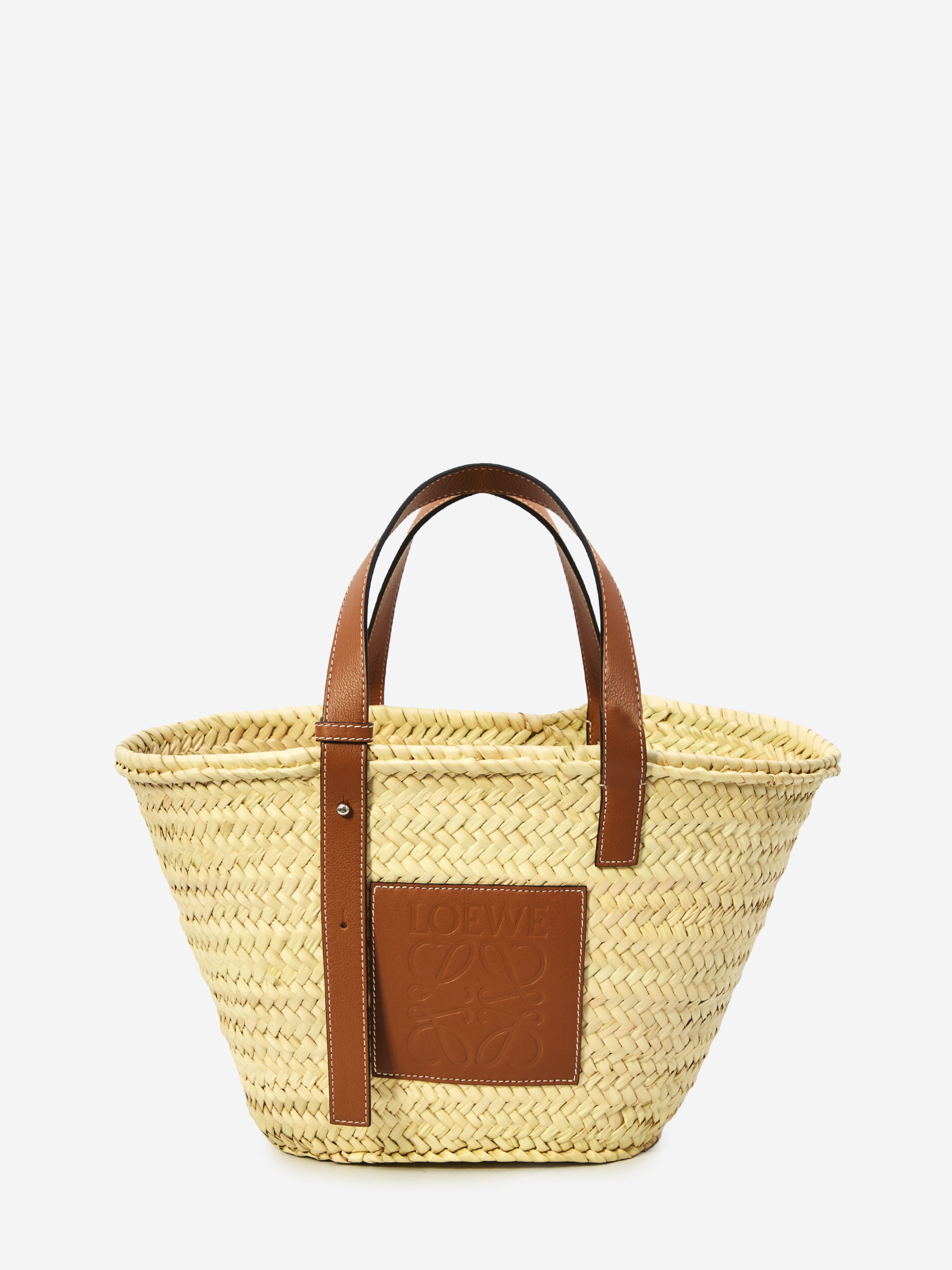 raffia basket bag