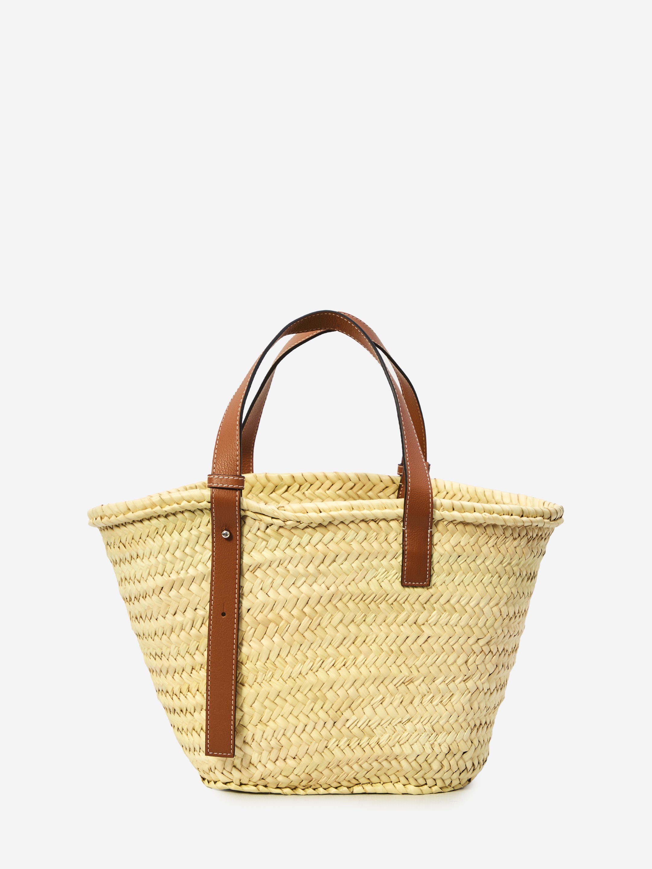 LOEWE OS raffia basket bag