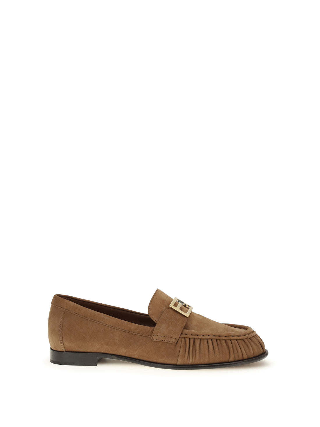 FENDI 36 suede loafers