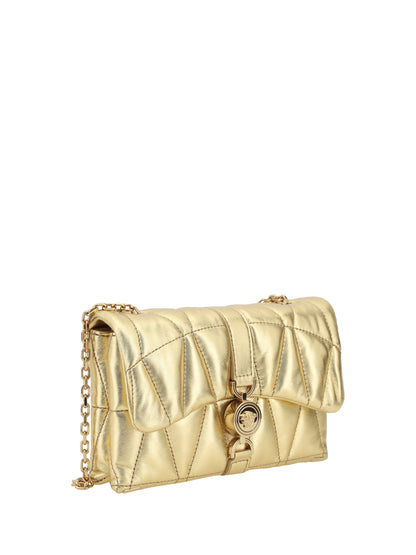 VERSACE OS lambskin kleio mini shoulder bag
