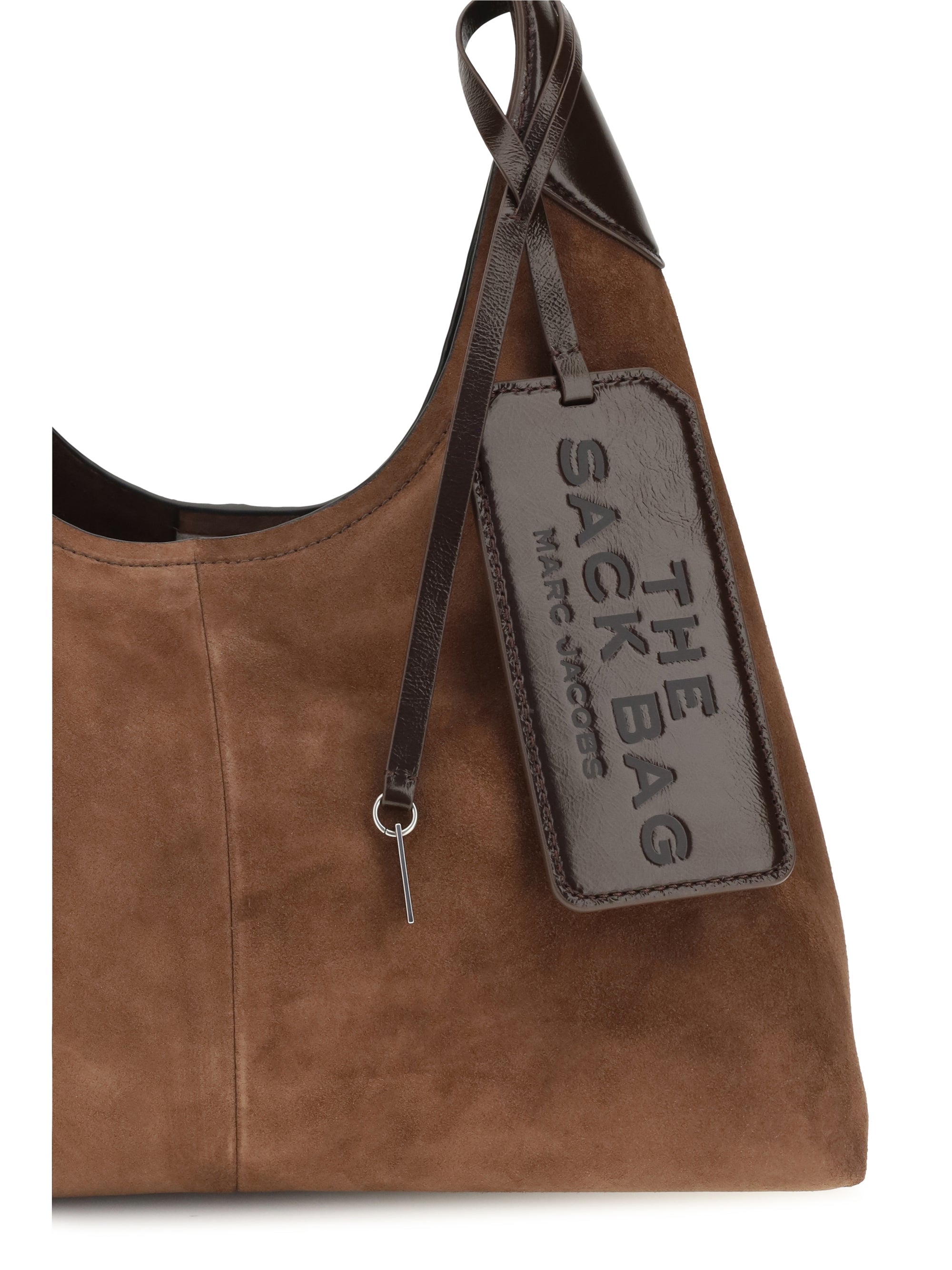 sack suede shoulder bag