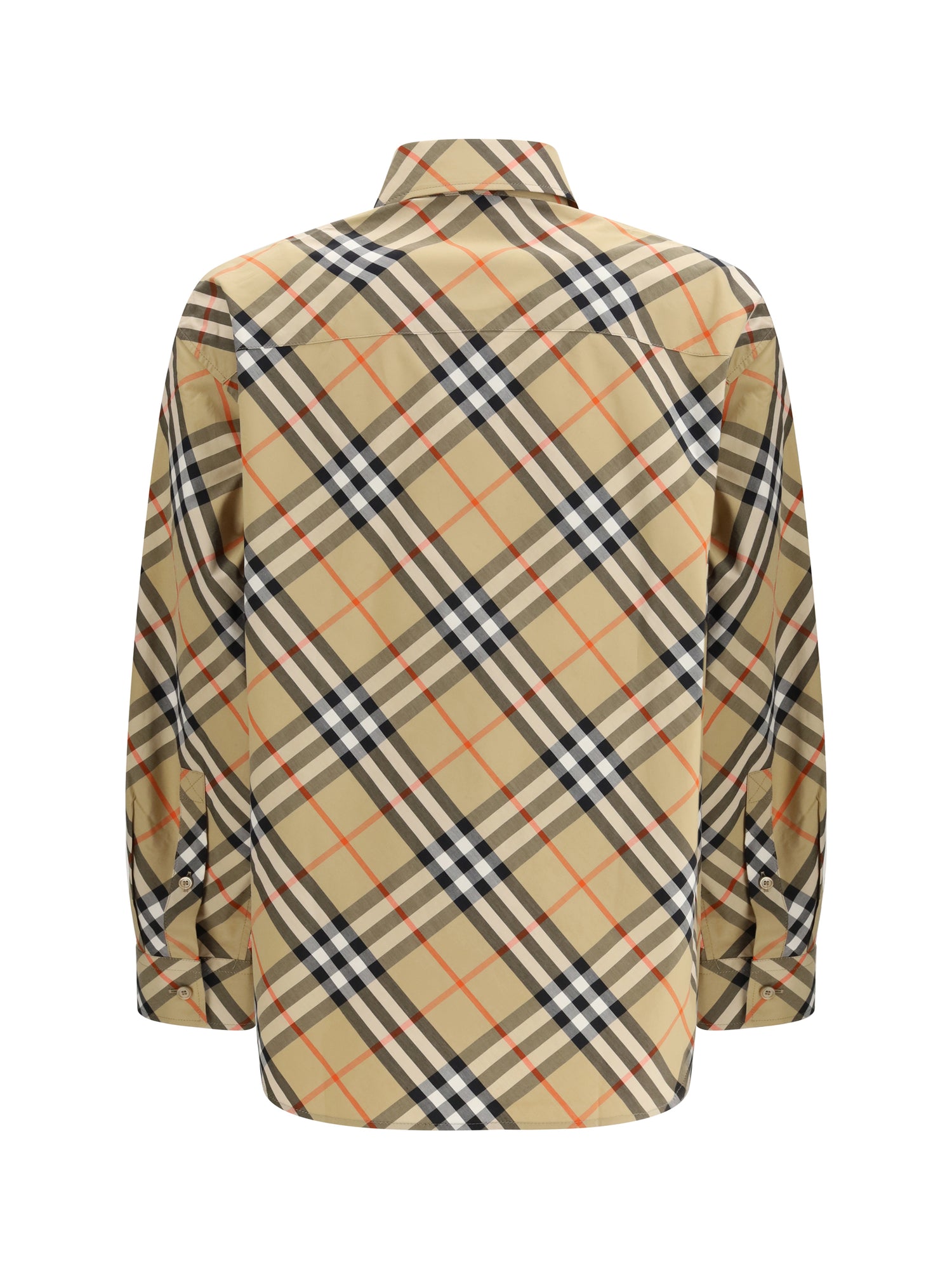 BURBERRY 6 slim fit cotton check shirt