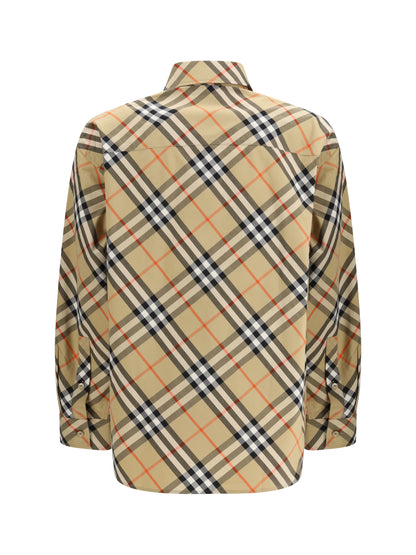 BURBERRY 6 slim fit cotton check shirt