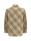 slim fit cotton check shirt